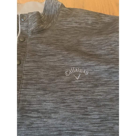 Callaway Pullover Mens XL‎ Gray Golf, 1/4 Snap - Picture 2 of 7